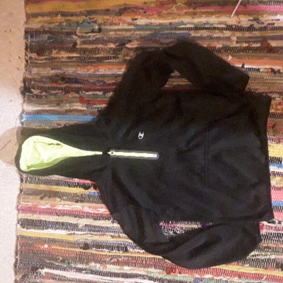 Champion performance hoodie with quarter zipper size M - Picture 1 of 4